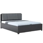 The Aniste Queen Hydraulic Storage Bed-Mahogany