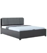 The Aniste Queen Hydraulic Storage Bed-Mahogany