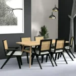 The Epoxy Dining Table Set